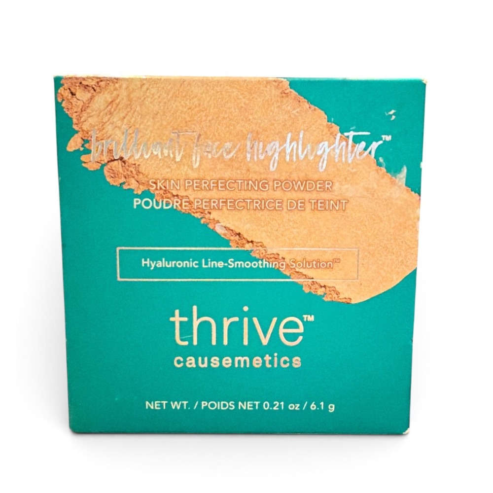 Thrive Causemetics Brilliant Face Highlighter Skin Perfecting Powder - Shael NIB